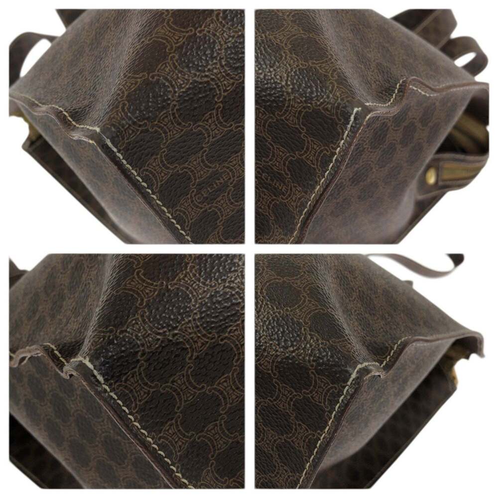 CELINE Macadam Dark Brown Tote Bag/Shoulder Bag for Women (MC97 2) - Picture 3 of 10